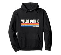 Retro Vintage 70s 80s Style Villa Park, CA Pullover Hoodie