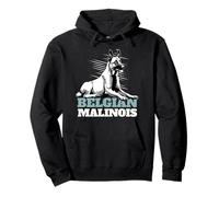 Retro Vintage Belgian Malinois Dog Love Malinois Pullover Hoodie