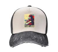 Retro Vintage Broad City Not A Mom Reasons People Baseball Cap Fashion Beach Hat Beach Sunscreen Fishing Cap Women's 2025 Men's