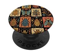 Retro Vintage Bug Catcher Design for Bug Lovers Collectors PopSockets Adhesive PopGrip