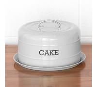 Living Nostalgia French Grey Domed Cake Tin