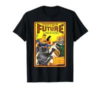 Retro Vintage Captain Future Comic Magazine T-Shirt