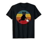 Retro Vintage Cat I Do What I Want Black Cat Lovers T-Shirt