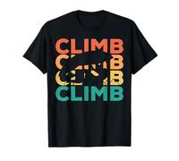 Retro Vintage Climbing Gift For Climbers T-Shirt