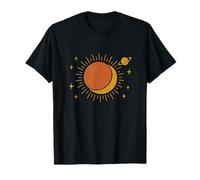Retro Vintage Cosmic Eclipse Sun Moon Alignment T-Shirt