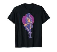 Retro Vintage Cowgirl Leaning on Barn for Women T-Shirt