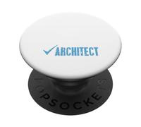 Retro Vintage Current Status ARCHITECT Funny Designs Present PopSockets Adhesive PopGrip