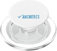 Retro Vintage Current Status ARCHITECT Funny Designs Present PopSockets PopGrip for MagSafe