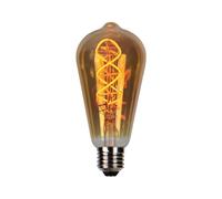 Retro Vintage E27 4W LED bulb 1800K 210lm 220-240V Dimmable, Gold