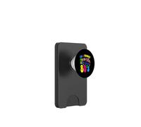 Retro Vintage Eighties Theme Party I'm A Product Of The 80's PopSockets PopWallet for MagSafe