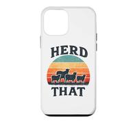 Retro Vintage Farmer Herd That Sheep Lover Funny Farmer Case for iPhone 12 mini