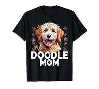 Retro Vintage Goldendoodle The Kids Doodle Mom T-Shirt
