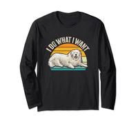 Retro Vintage Great Pyrenees Dog Long Sleeve T-Shirt