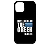Retro Vintage Have No Fear The Greek Is Here Case for iPhone 12/12 Pro