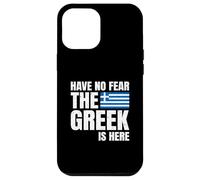 Retro Vintage Have No Fear The Greek Is Here Case for iPhone 12 Pro Max