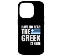 Retro Vintage Have No Fear The Greek Is Here Case for iPhone 14 Pro