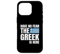 Retro Vintage Have No Fear The Greek Is Here Case for iPhone 16 Pro