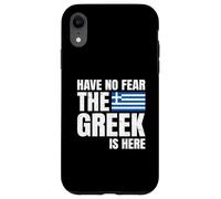 Retro Vintage Have No Fear The Greek Is Here Case for iPhone XR