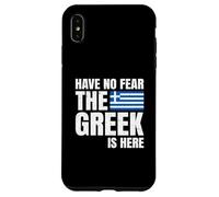 Retro Vintage Have No Fear The Greek Is Here Case for iPhone XS Max
