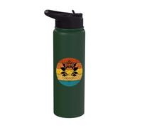 Retro Vintage Hindu Goddess Kali Om Ohm Yoga Stainless Steel Insulated Water Bottle
