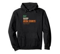 Retro Vintage Irish Dancing Competitions Coimisiún Pullover Hoodie