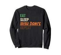 Retro Vintage Irish Dancing Competitions Coimisiún Sweatshirt