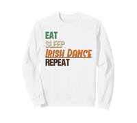 Retro Vintage Irish Dancing Competitions Coimisiún Sweatshirt