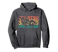 Retro Vintage Jiu Jitsu Gift For Jiu-Jitsu Practitioners Pullover Hoodie