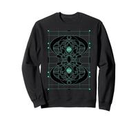 Retro Vintage Jugendstil Art Deco Design elegant graphic Sweatshirt