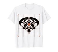 Retro Vintage Jugendstil Art Deco Design Pattern Elegant Value Graphic T-Shirt, Men, White, XL
