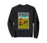 Retro Vintage Lexington Louisville Kentucky KY Art Graphic Sweatshirt