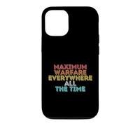 Retro Vintage Maximum Warfare Everywhere All The Time Case for iPhone 12/12 Pro
