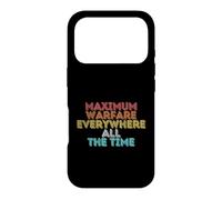 Retro Vintage Maximum Warfare Everywhere All The Time Case for iPhone 17 Pro