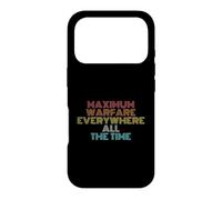 Retro Vintage Maximum Warfare Everywhere All The Time Case for iPhone 17 Pro