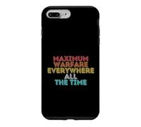 Retro Vintage Maximum Warfare Everywhere All The Time Case for iPhone 7 Plus/8 Plus