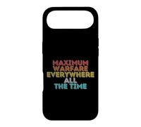 Retro Vintage Maximum Warfare Everywhere All The Time Case for iPhone Air