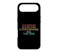 Retro Vintage Maximum Warfare Everywhere All The Time Case for iPhone Air