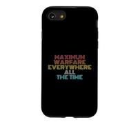 Retro Vintage Maximum Warfare Everywhere All The Time Case for iPhone SE (2020) / 7/8