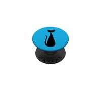 Retro Vintage Mod Atomic Black Cat Eye Eyeglasses Rockabilly PopSockets Adhesive PopGrip