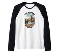 Retro Vintage Patagonia Outdoor Raglan Baseball Tee
