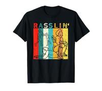 Retro Vintage Rasslin' Pro Wrestling Fan T-Shirt