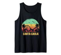 Retro vintage santa carla san franciso pier design Tank Top