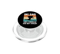 Retro Vintage Ski Dad Like a Regular Dad but Cooler PopSockets PopGrip for MagSafe