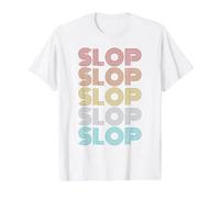 Retro Vintage Slop Value Graphic T-Shirt, Men, White, L