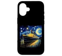 Retro Vintage Starry Night Inspired Men Women Kids Titanic Case for iPhone 16