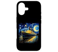 Retro Vintage Starry Night Inspired Men Women Kids Titanic Case for iPhone 17