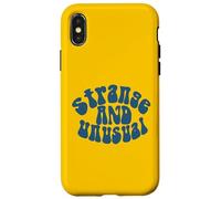 Retro Vintage Strange And Unusual Cool-Looking Typography Case for iPhone X/XS