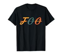 Retro Vintage Style Foo Funny Classic Women Men Kids Gift Value Graphic T-Shirt