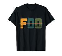 Retro Vintage Style Foo Funny Classic Women Men Kids Gift Value Graphic T-Shirt