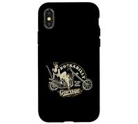 Retro Vintage Style Motorcycle Chopper Design Case for iPhone X/XS